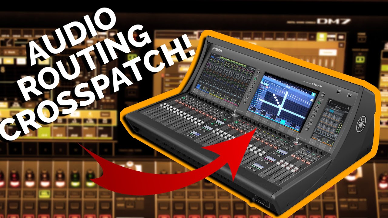 Audio Routing auf der DM7! | Yamaha DM7 Tutorial