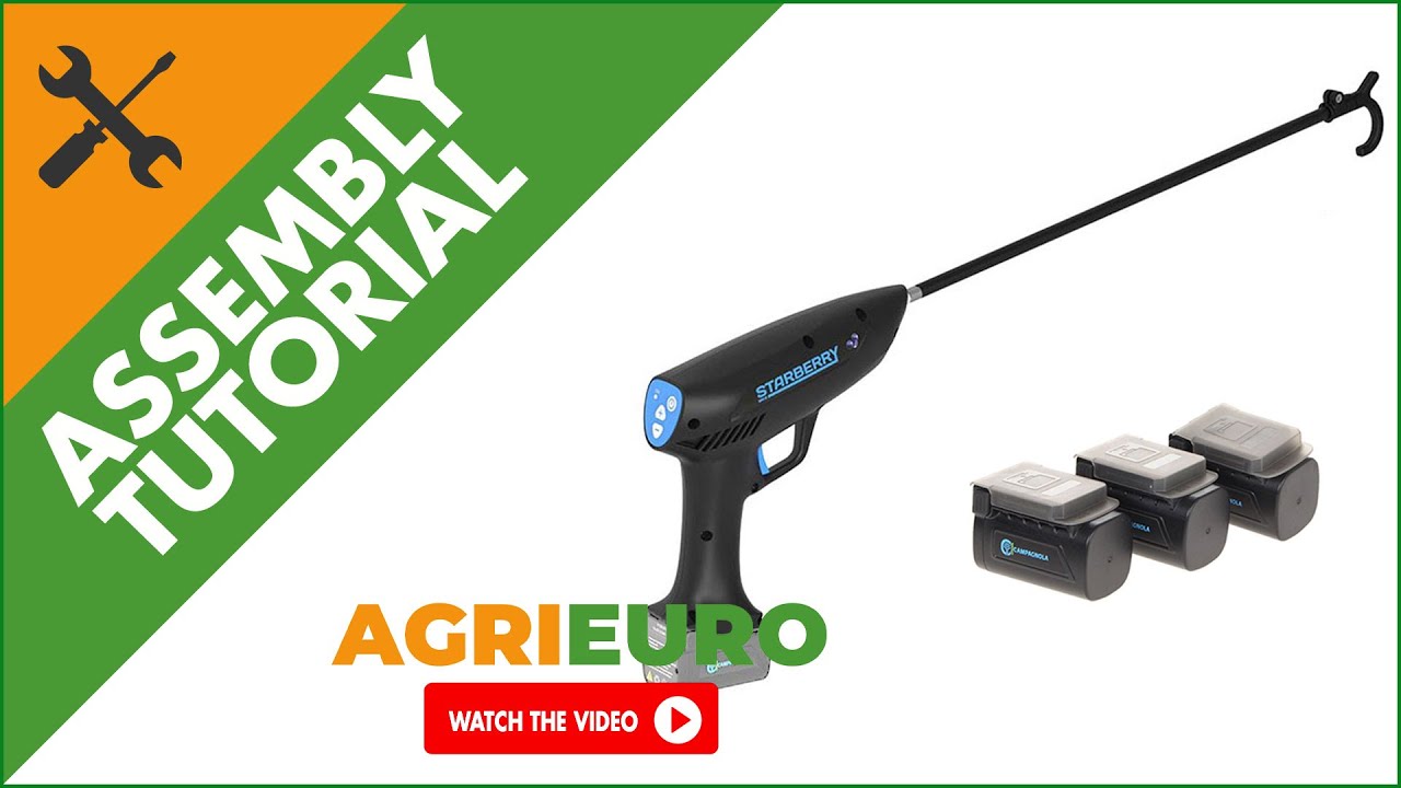 Campagnola Starberry MD2 Electric Blueberries Shaker - Assembly Tutorial Video