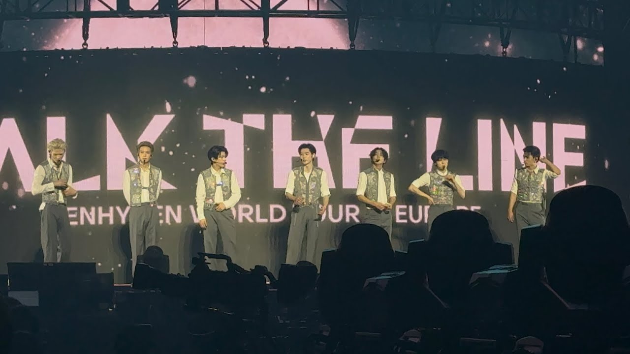ENHYPEN - MENT #3 Charger ! | Walk the Line Paris 250903 Fancam 4K