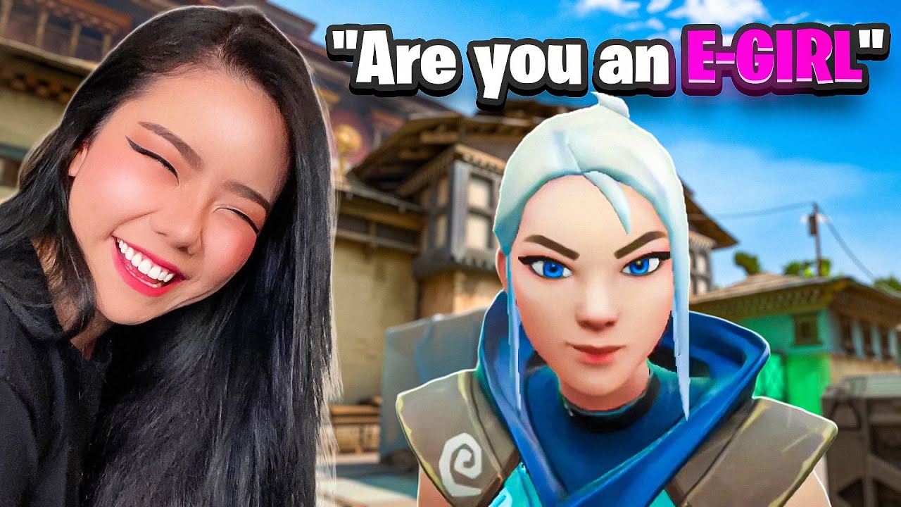 Not beating the valo e-girl allegations...