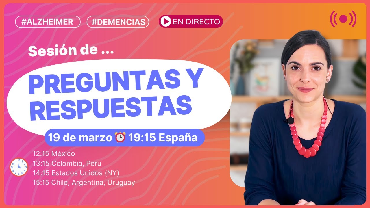 Sesión de Preguntas y Respuestas para Familiares y Cuidadores