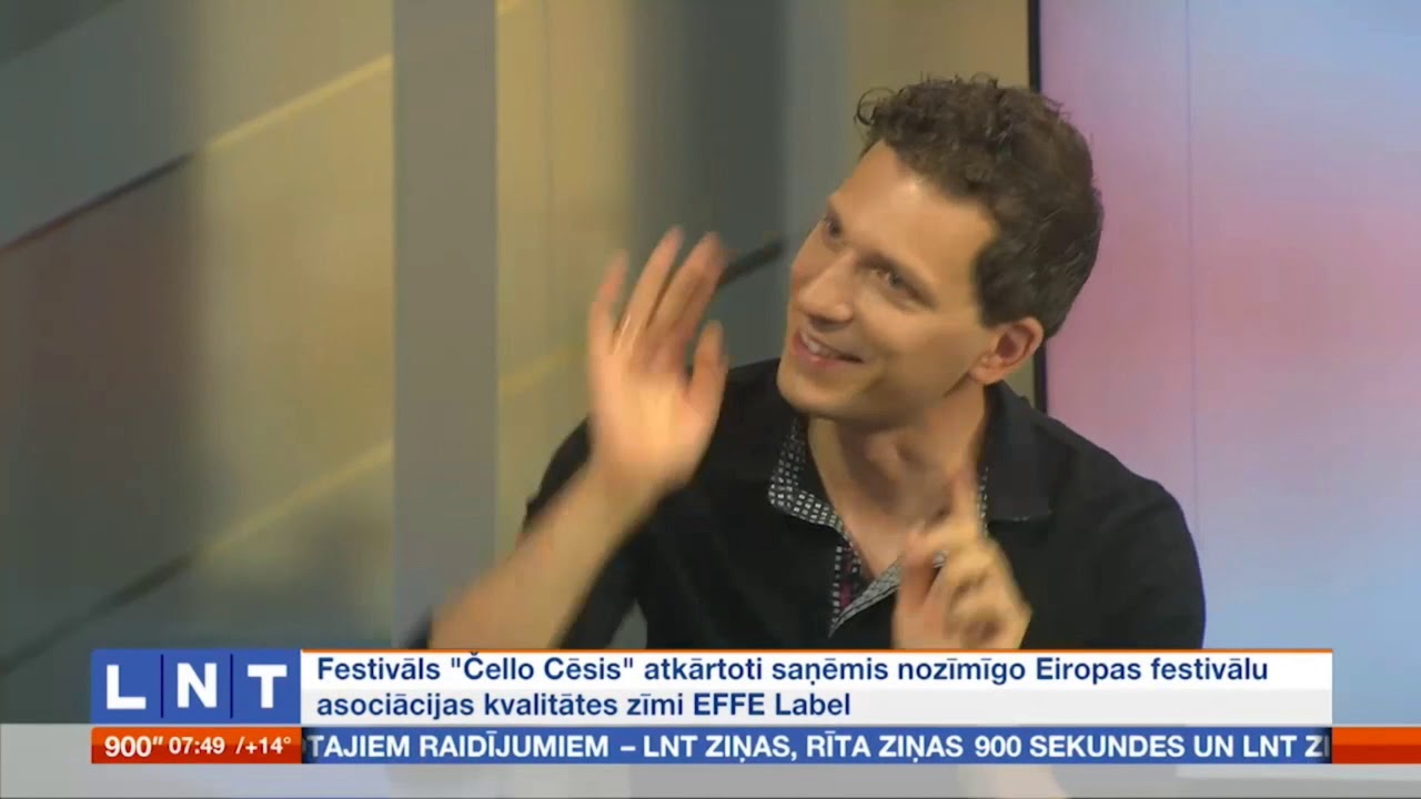 News Reel promo in Riga, Latvia - Ashley Bathgate, Reinis Zarins