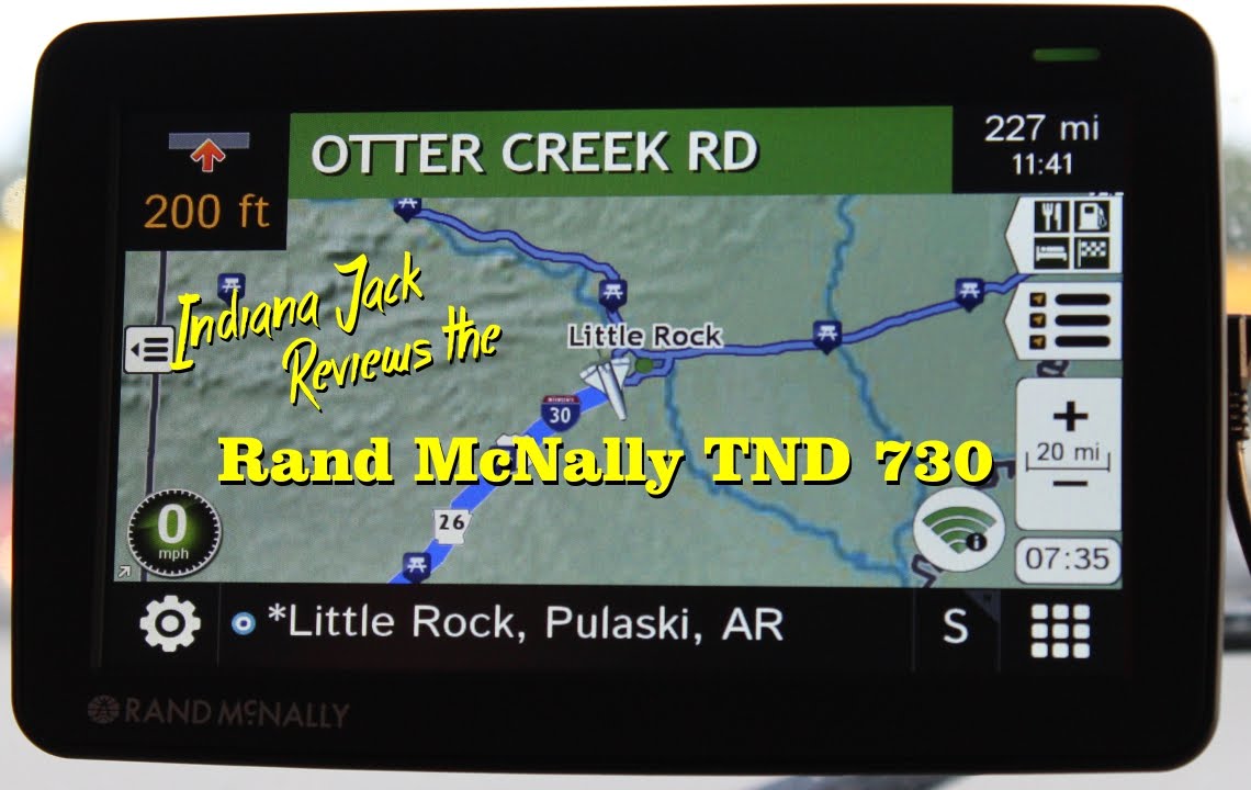 Indiana Jack Reviews the Rand McNally TND 730 in MOTION