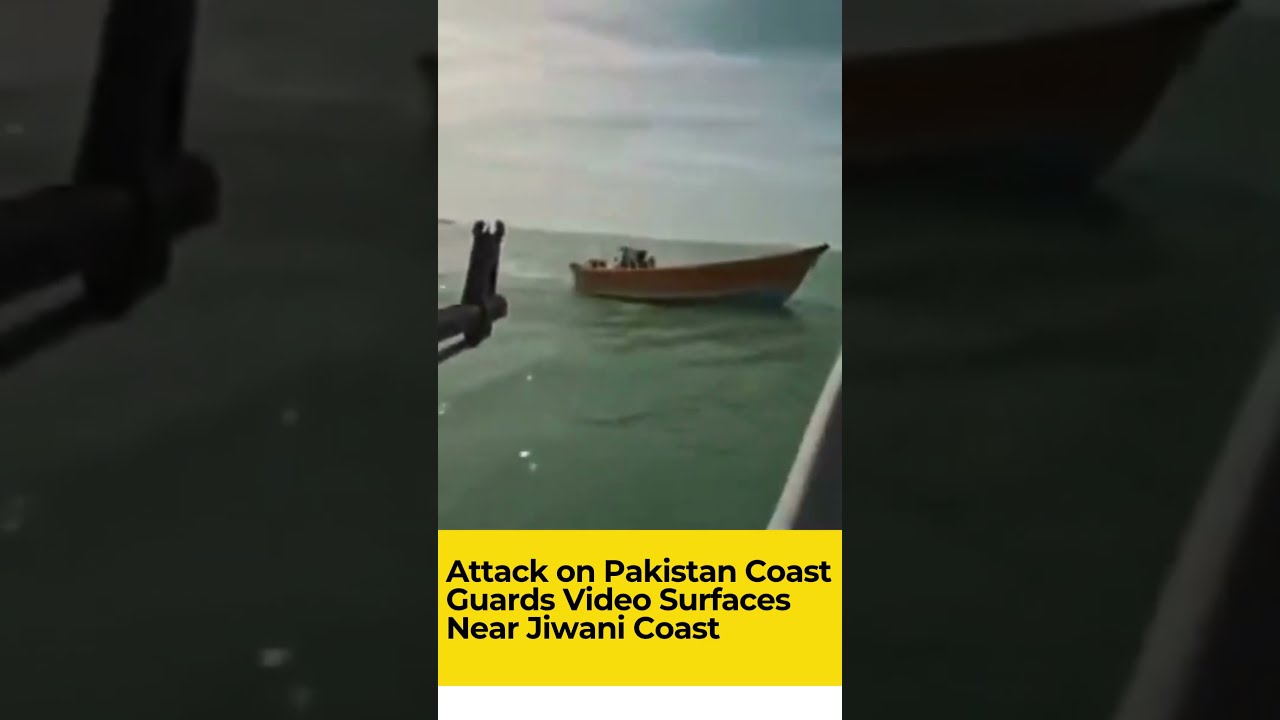 Video allegedly released by  (BLA) shows an attack on Pakistan Coast Guards near the Jiwani coastal