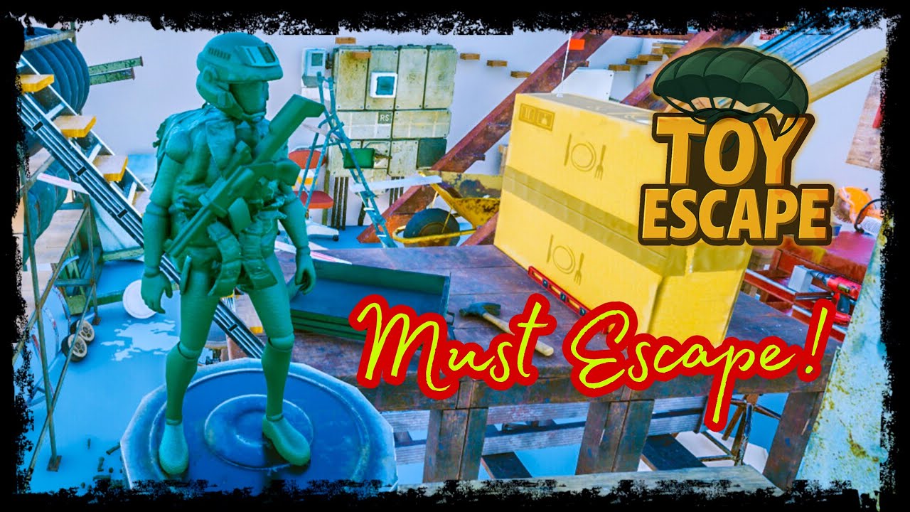 This Toy Soldier has to ESCAPE! | TOY ESCAPE (Demo)