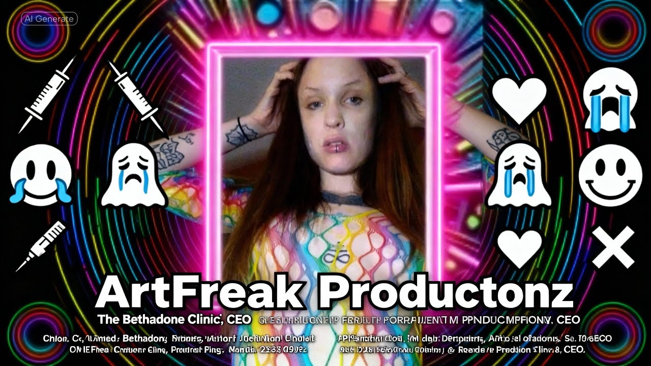 ArtFreak Productions (CEO gives you the what IS what) at The Bethadone Clinic.... WELCOME INSIDE...♡