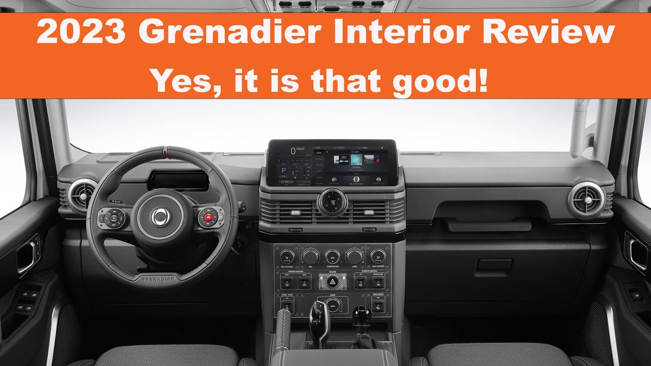 2023 Grenadier Interior Review. Yes, it is that good!