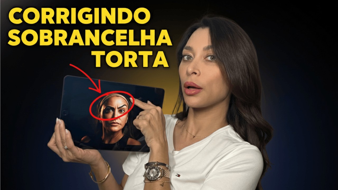 Correção de sobrancelha assimétrica com toxina botulínica | Caso real