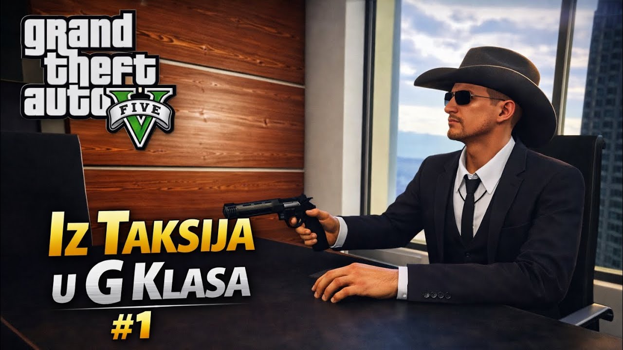 OD TAKSISTE DO KRIMINALCA… | Iz taksija u G klasu #1 (GTA 5)
