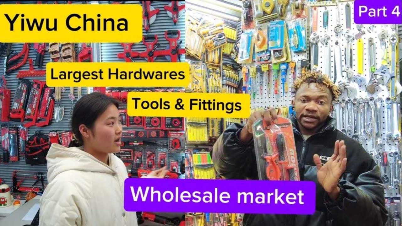 Exploring Yiwu Market’s Hardware & Tools Section 🔧🛍️ | Part 4