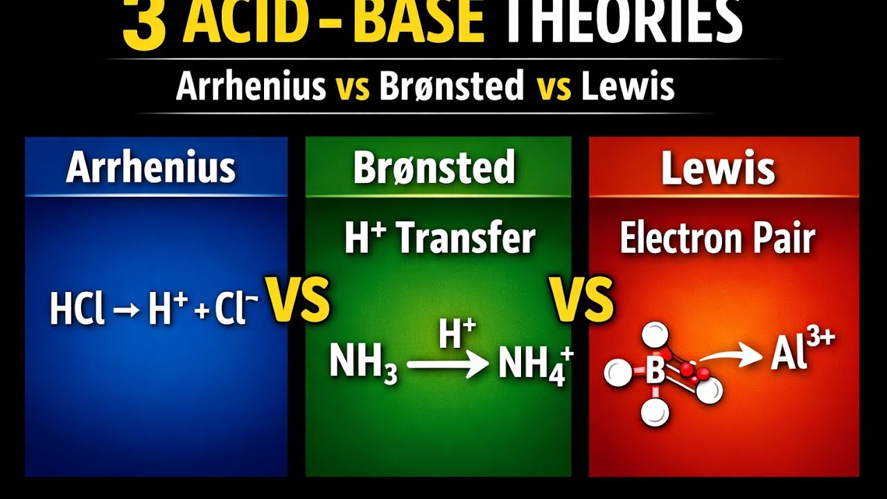 “Acid–Base Theories in 15 Minutes | Complete Guide for WAEC, JAMB & University Students”