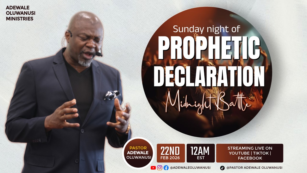 PROPHETIC DECLARATION AND BLESSINGS