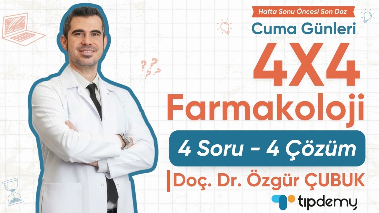 TIPDEMY/DUSDEMY DUS Farmakoloji Denemesi 2