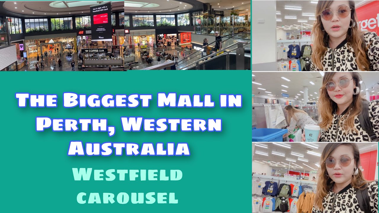 EXPLORED THE BIGGEST MALL IN PERTH, AUSTRALIA