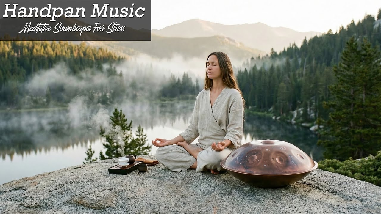 Meditative Handpan Music | Slow Meditative Handpan Music for Silence, Stillness, and Peace