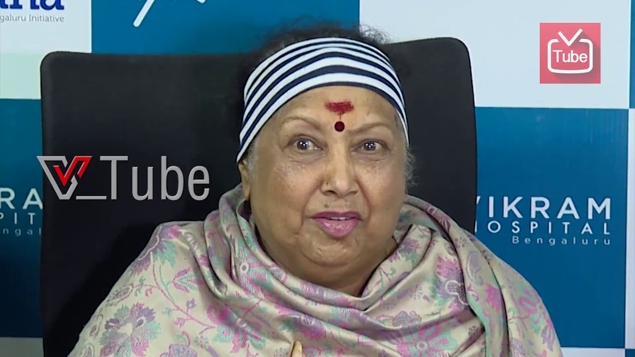 Senior Actress Jayanthi Speaks After Discharged From Vikram Hospital
