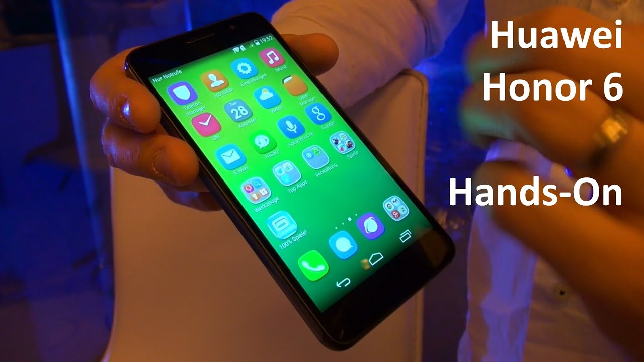 Huawei Honor 6 - Hands-On - androidnext.de