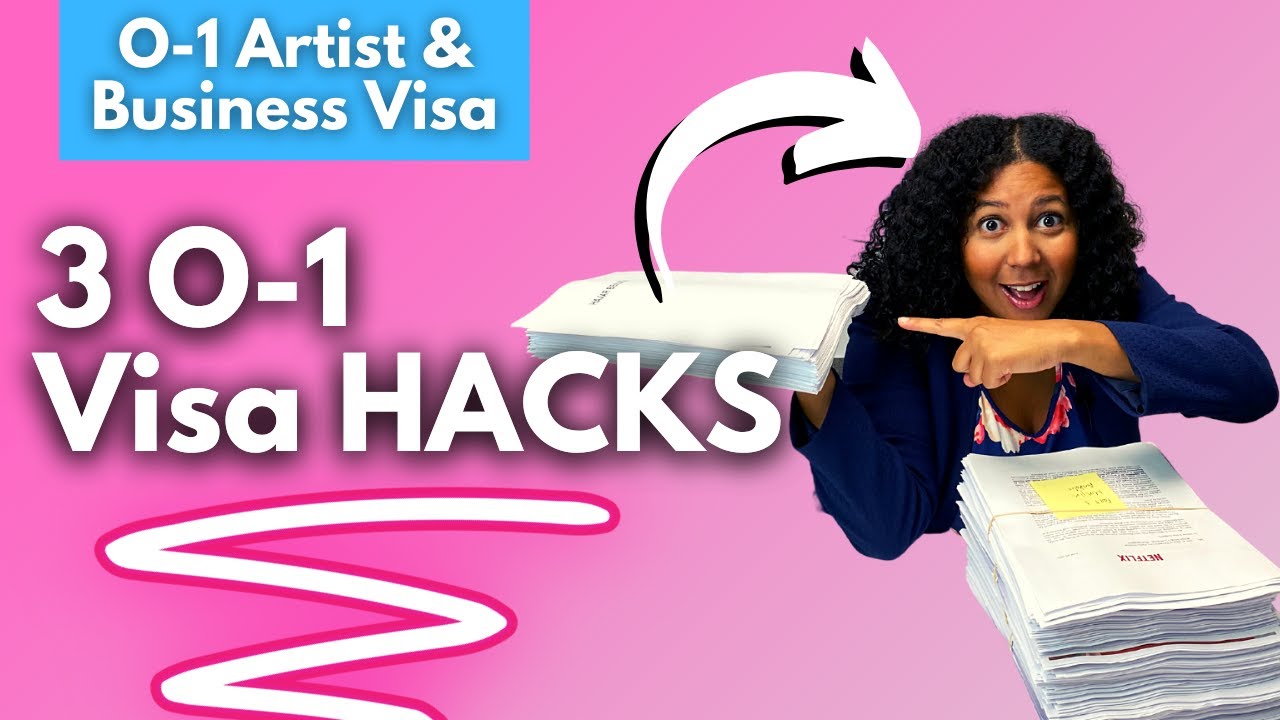3 O-1 Visa Portfolio Hacks!