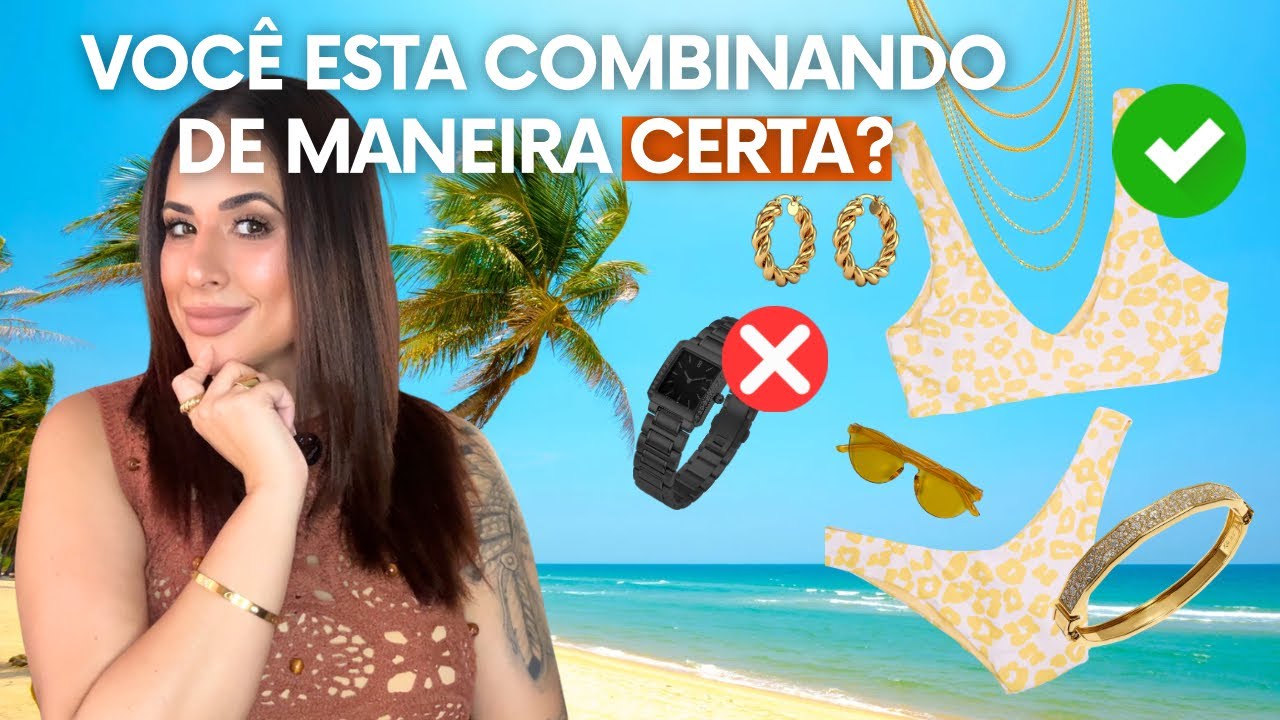 COMO COMBINAR O SEU BIQUÍNI COM OS ACESSÓRIOS?👙 (Moda Praia Verão 2026)