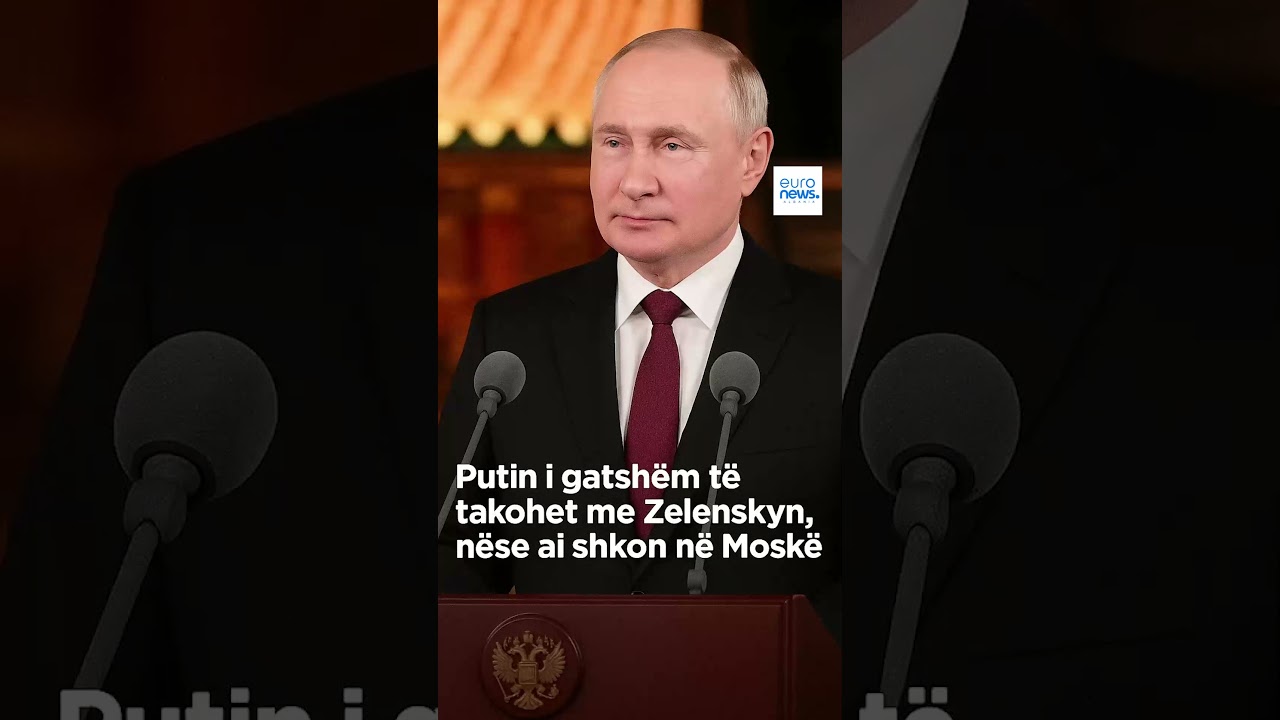 Presidenti rus Vladimir Putin shprehu t&euml; m&euml;rkur&euml;n gatishm&euml;rin&euml; p&euml;r t&rsquo;u takuar ball&euml; p&euml;r ball&euml;...