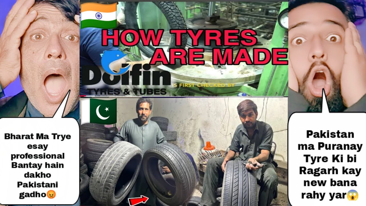 How Tyres Manufacture In Pakistan Vs How Tyres Manufacture In India | Pakistani Reactions