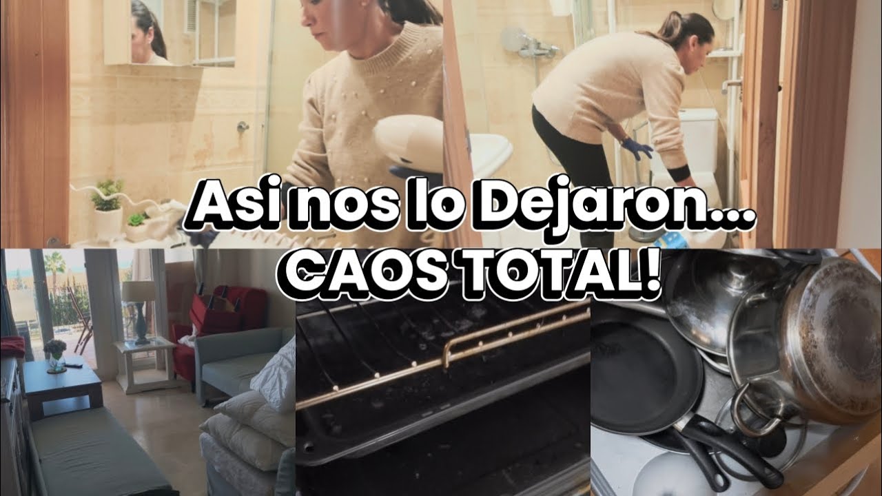 Nos dejaron el apartamento DESTROZADO! ✨Ahora empieza el Cambio...DEL CAOS AL ORDEN