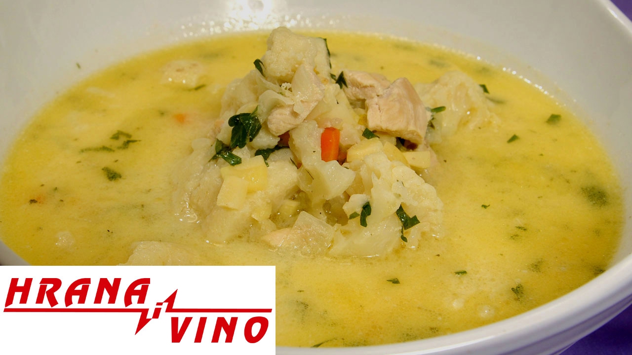 Pileća čorba sa karfiolom | Hrana i Vino SR