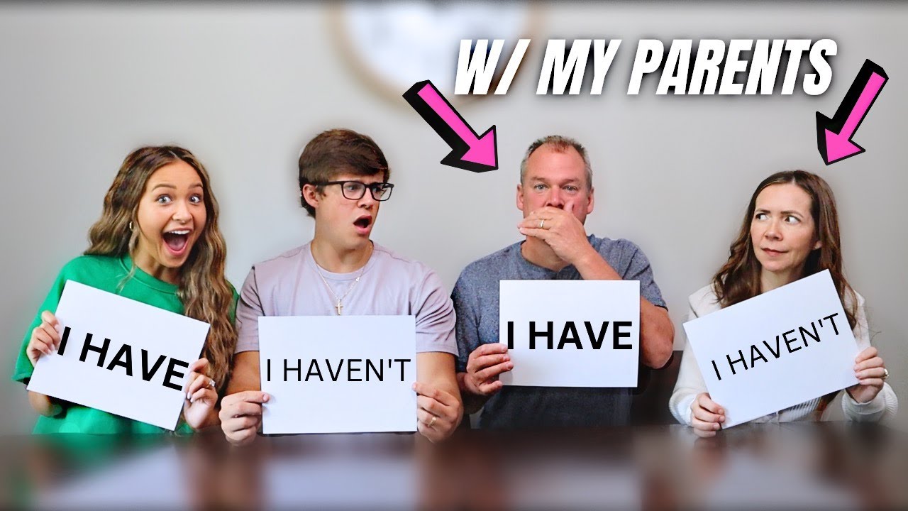 Never Have I Ever w/ MY PARENTS *juicy*