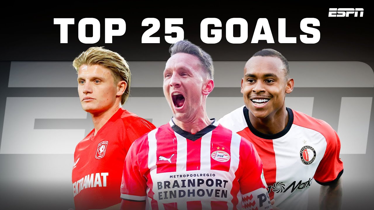 De 25 MOOISTE GOALS in de Eredivisie 2024 🔥🚀
