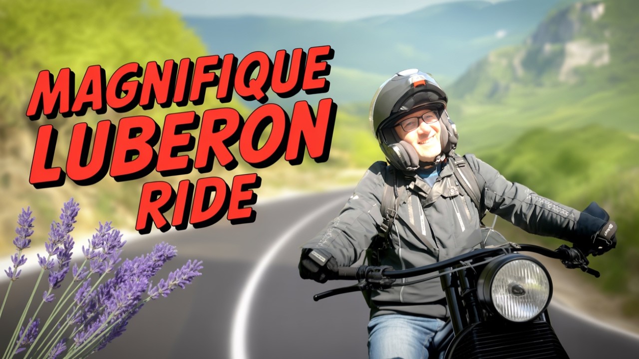 Découvre le Luberon à moto avec Yann et Sandra 🚵‍♂️ | Road trip Drôme Provençale