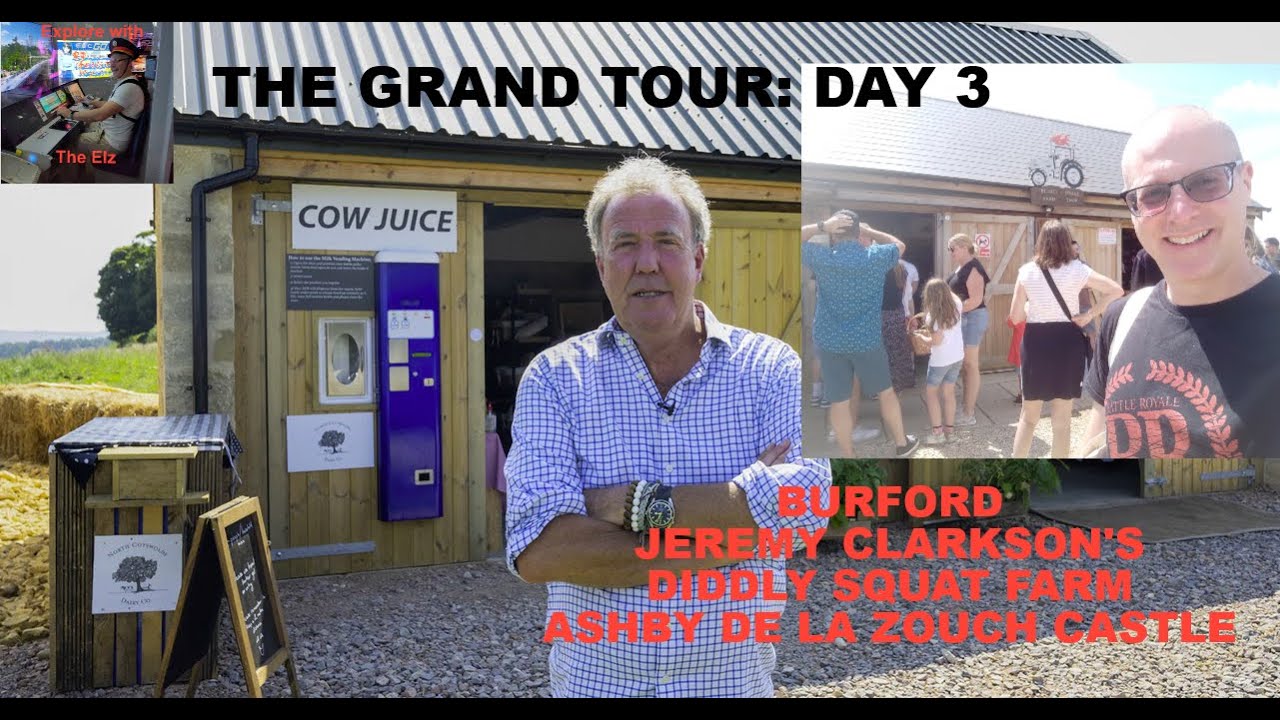 The Grand Tour Day 3 Jeremy Clarkson Diddly Squat Farm  🇬🇧