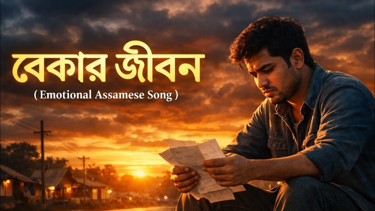 বেকাৰ জীৱন | Bekar Jibon | Emotional Assamese Sad Song 2026 | Heart Touching Song