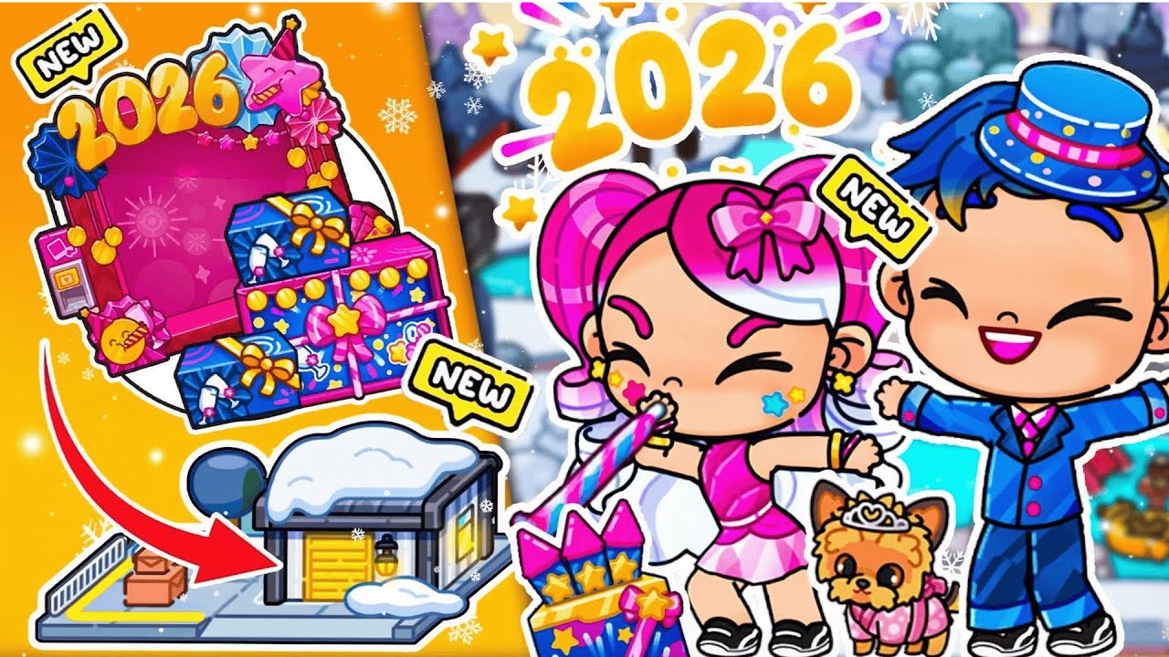 Mila’s New Year 2026 Celebration and Cozy Family Moments | Avatar World 🎆✨