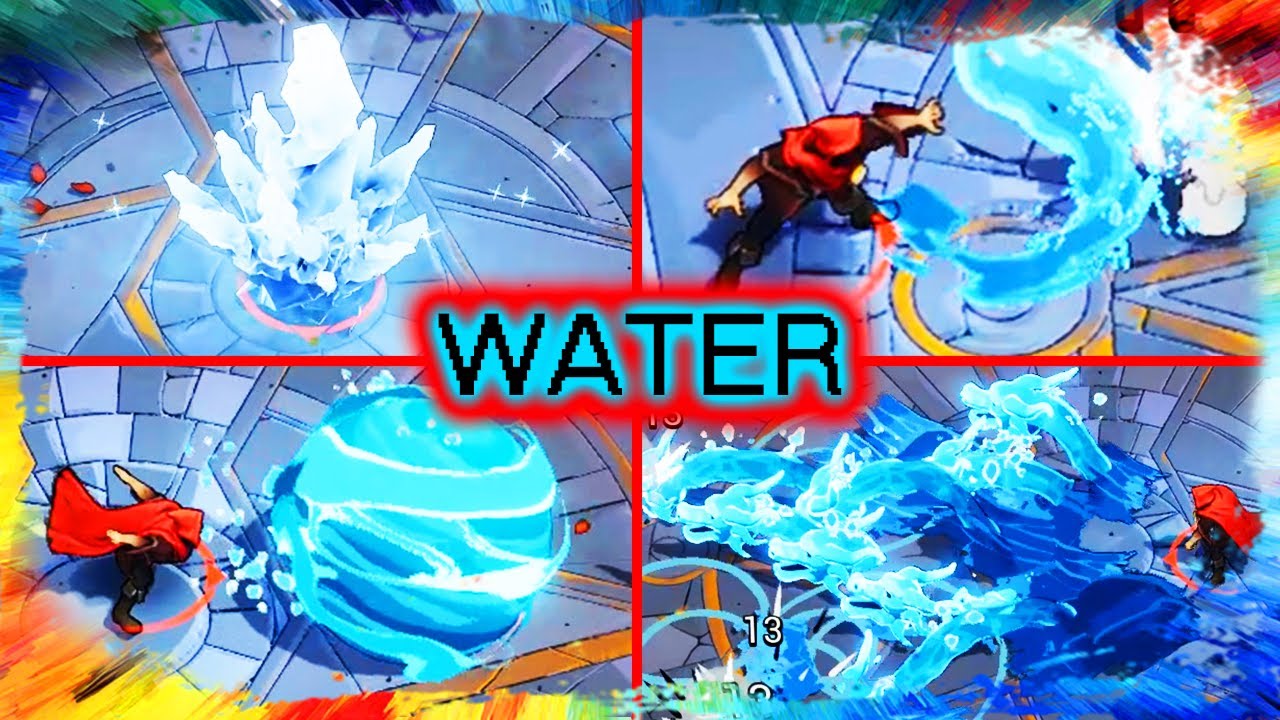 Wizard of legend 2 All WATER ARCANA