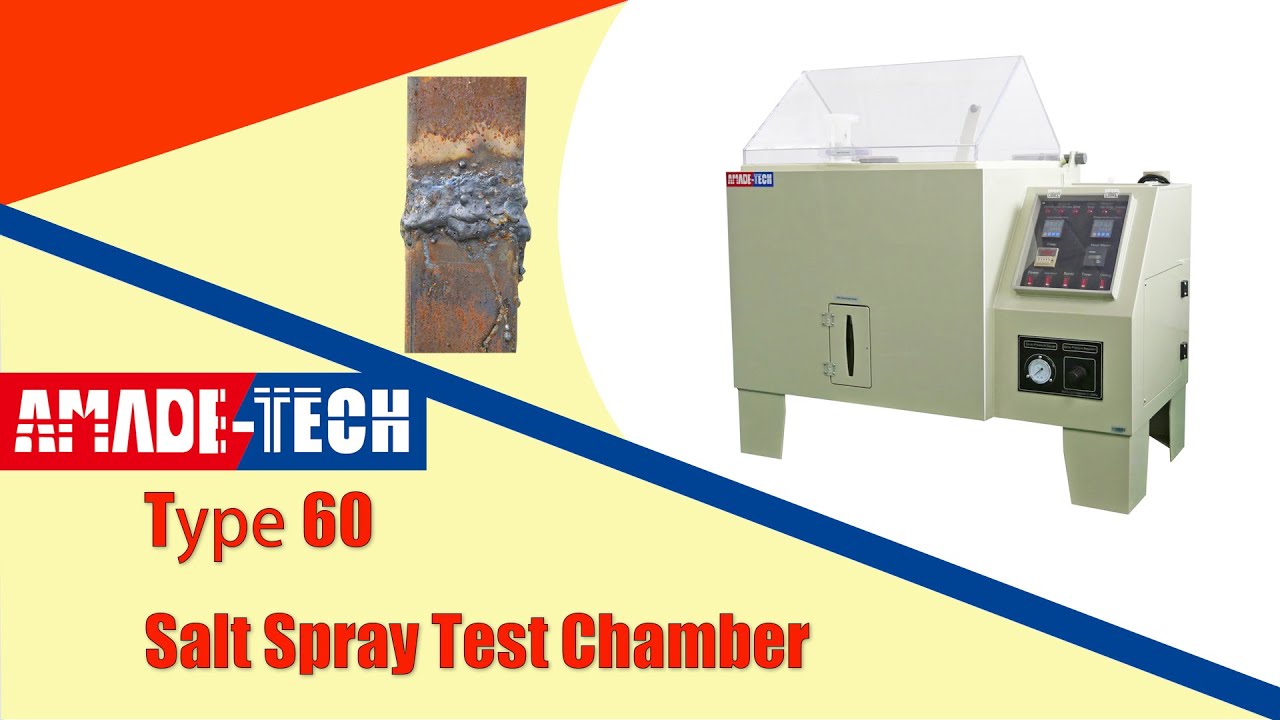 Compact Salt Fog (Mist) Test Chamber - AmadeTech