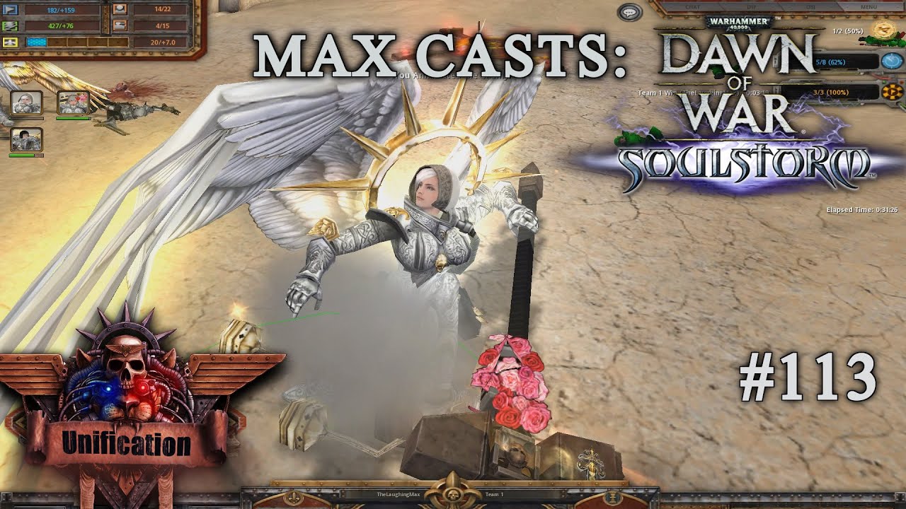 Max Casts: Dawn of War - Unification [v.6.9.25] # Sisters of Battle VS Imperial Guard [PvP][1vs1]