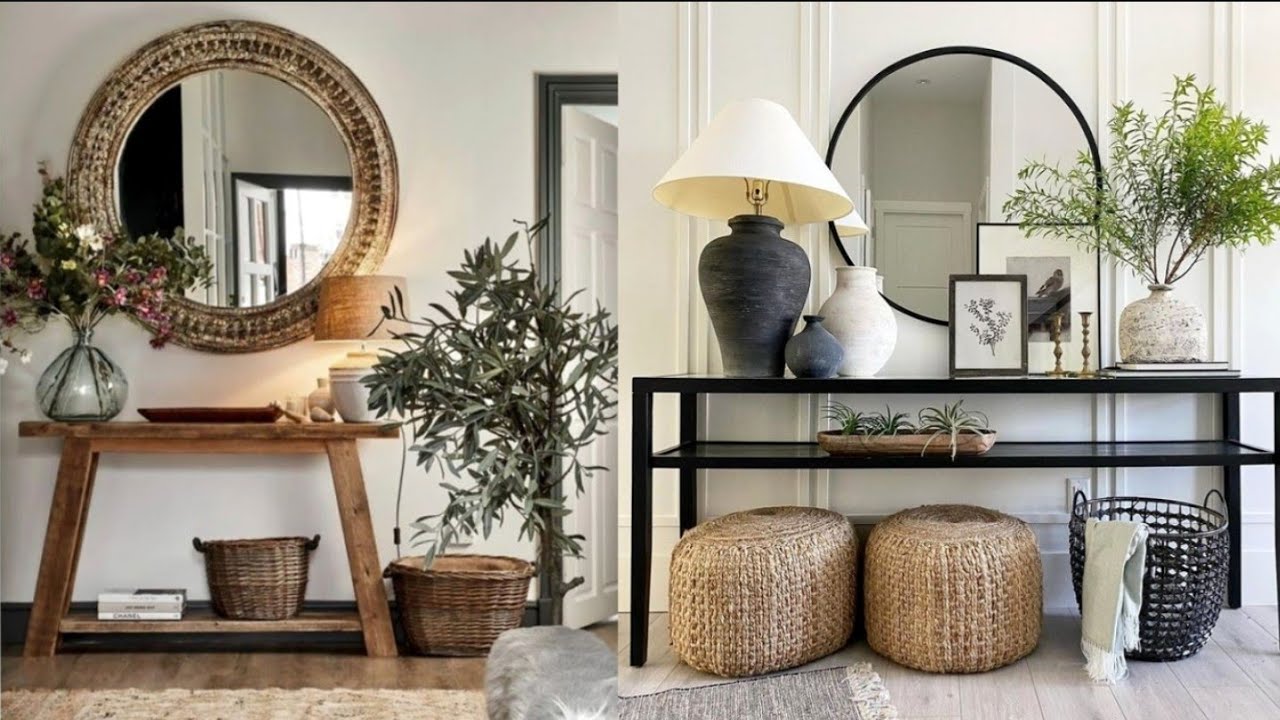 THE BEST ENTRYWAY DECORATING IDEAS FOR 2025 SO FAR