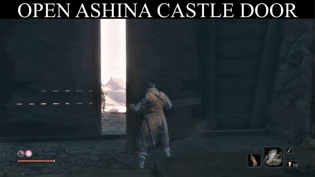 Sekiro Shadows Die Twice: How to Open Ashina Castle Door