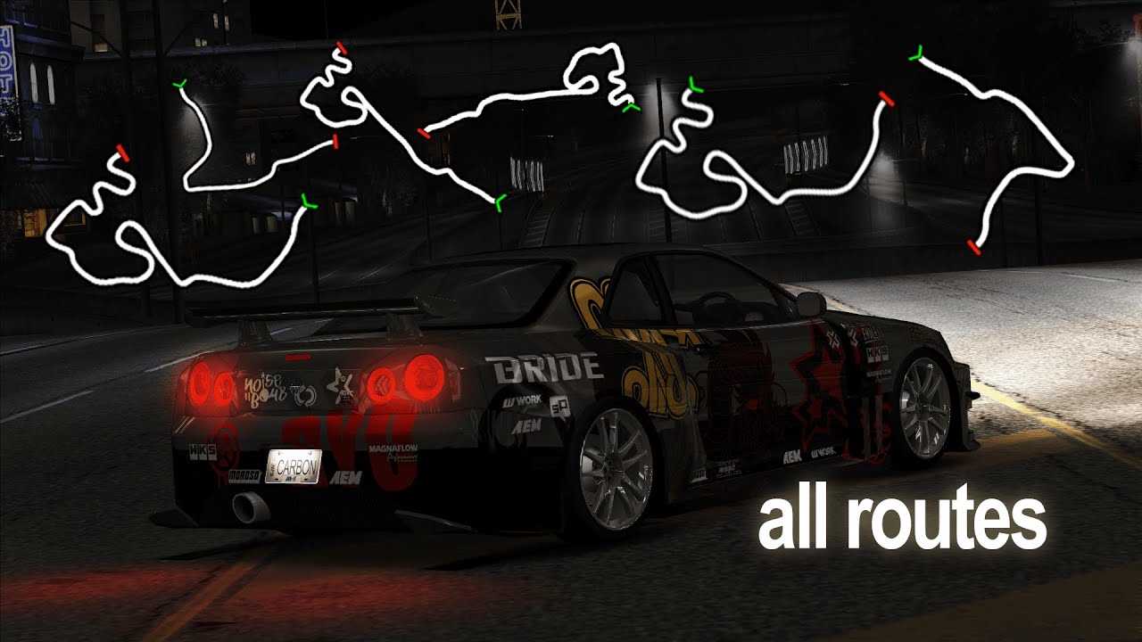 Highway Duel Pack - All Routes Showcase [NFSC]