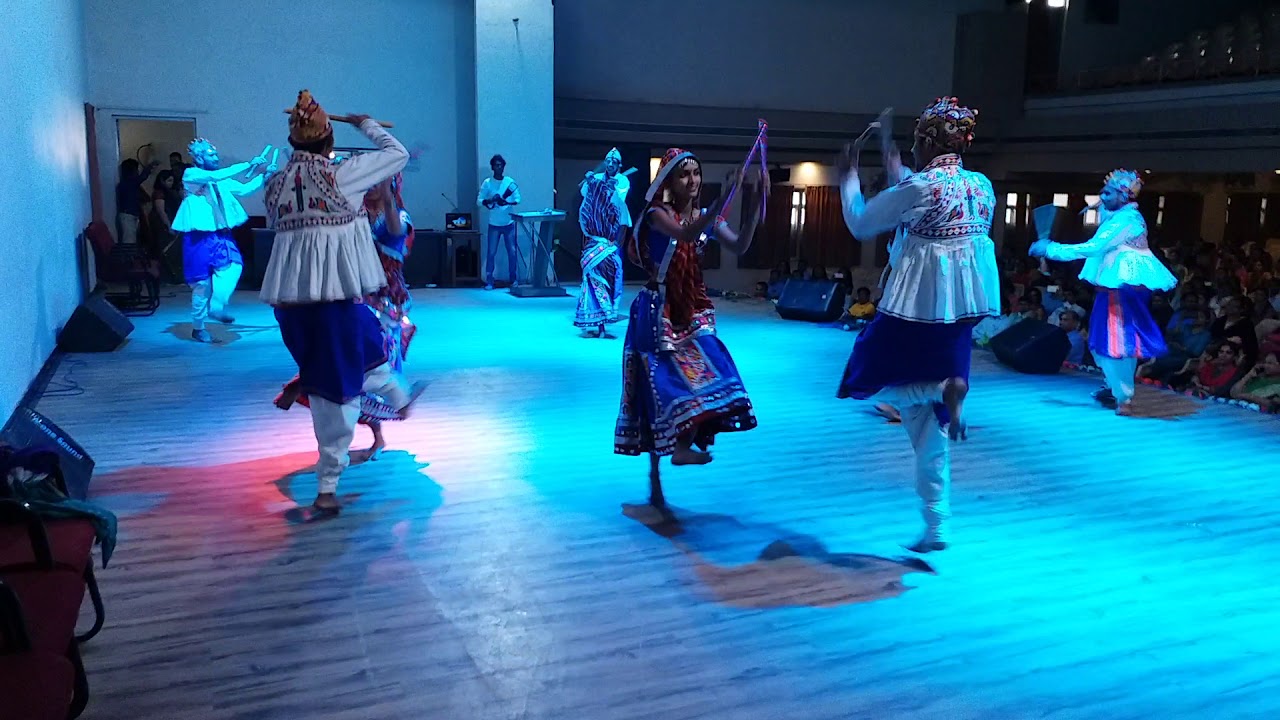 1st rank in garba competition in ksv University.