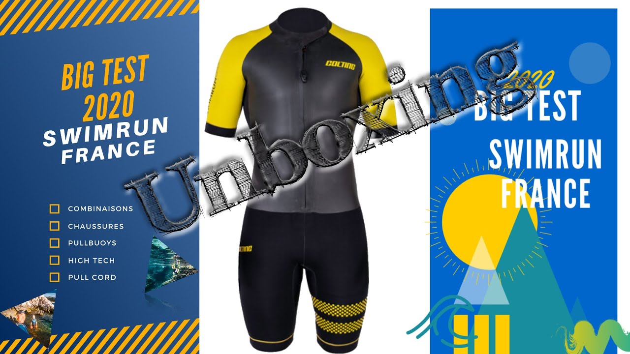 Unboxing de la combinaison Colting Swimrun Go