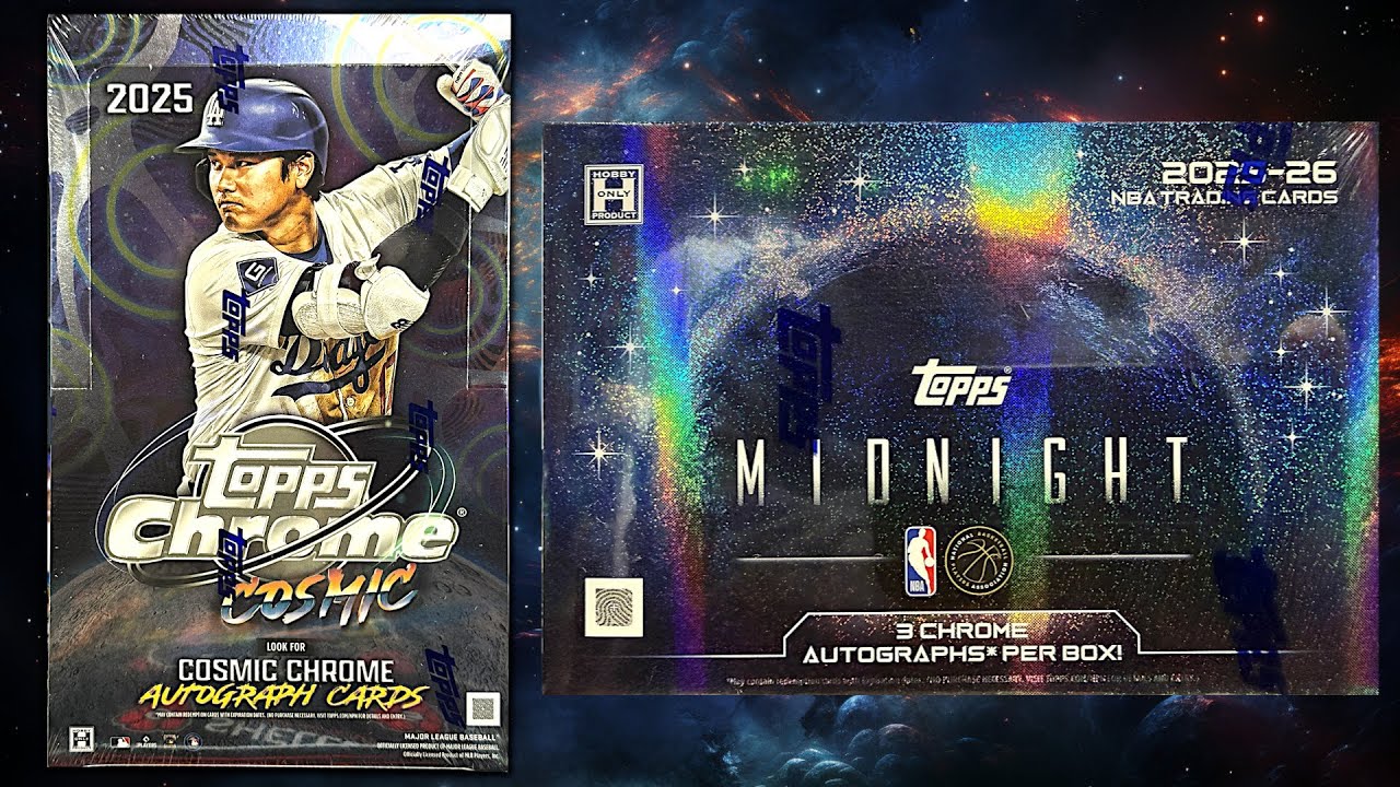 2025-26 Topps MIDNIGHT Basketball & the BEST NEW Baseball Cards!