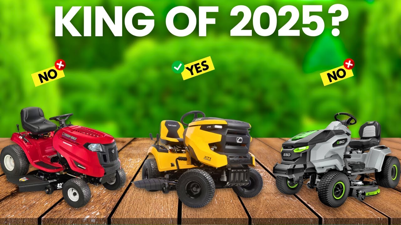 6 Best Riding Lawn Mower 2025