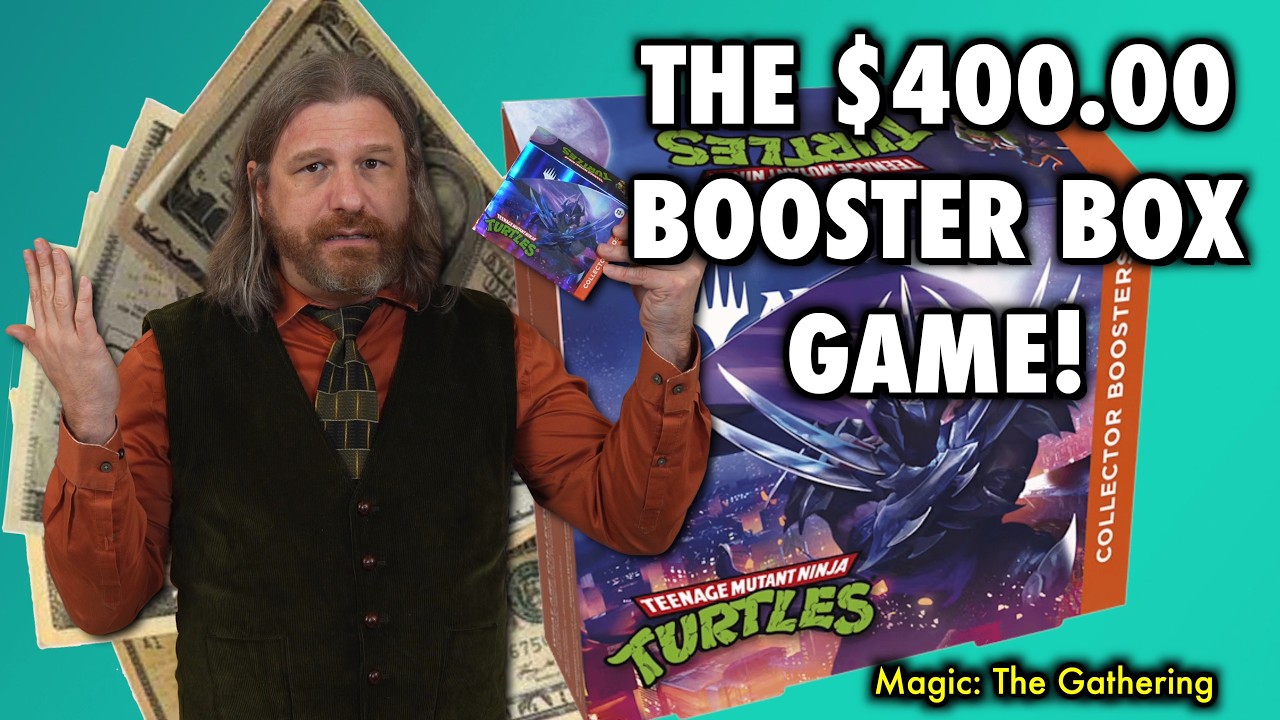 Let's Play The $400.00 Collector Booster Box Game! | Teenage Mutant Ninja Turtles | Magic Gathering