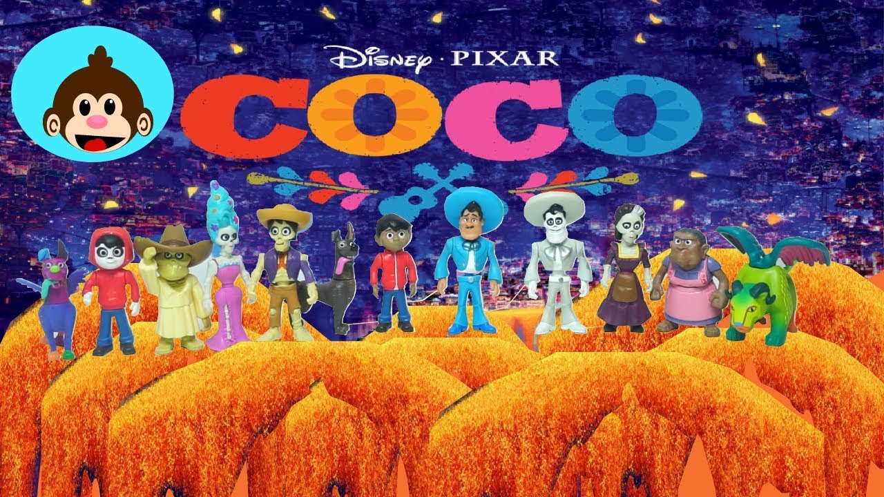 Coco La Pelicula / Coleccion completa De Minifiguritas *SKULLECTABLES*
