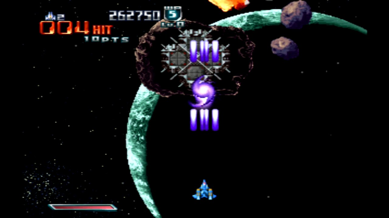 Zanac X Zanac ps1 gameplay