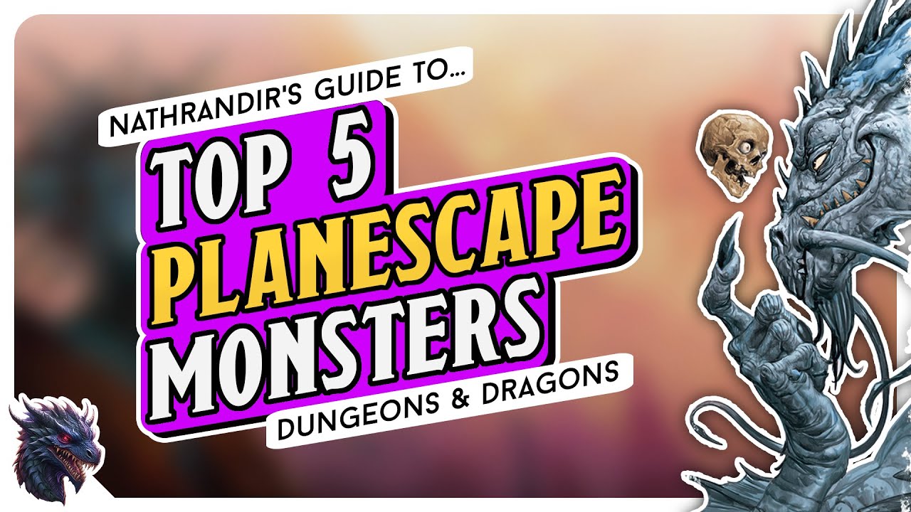 Top 5 Monsters from Planescape and my thoughts about the book