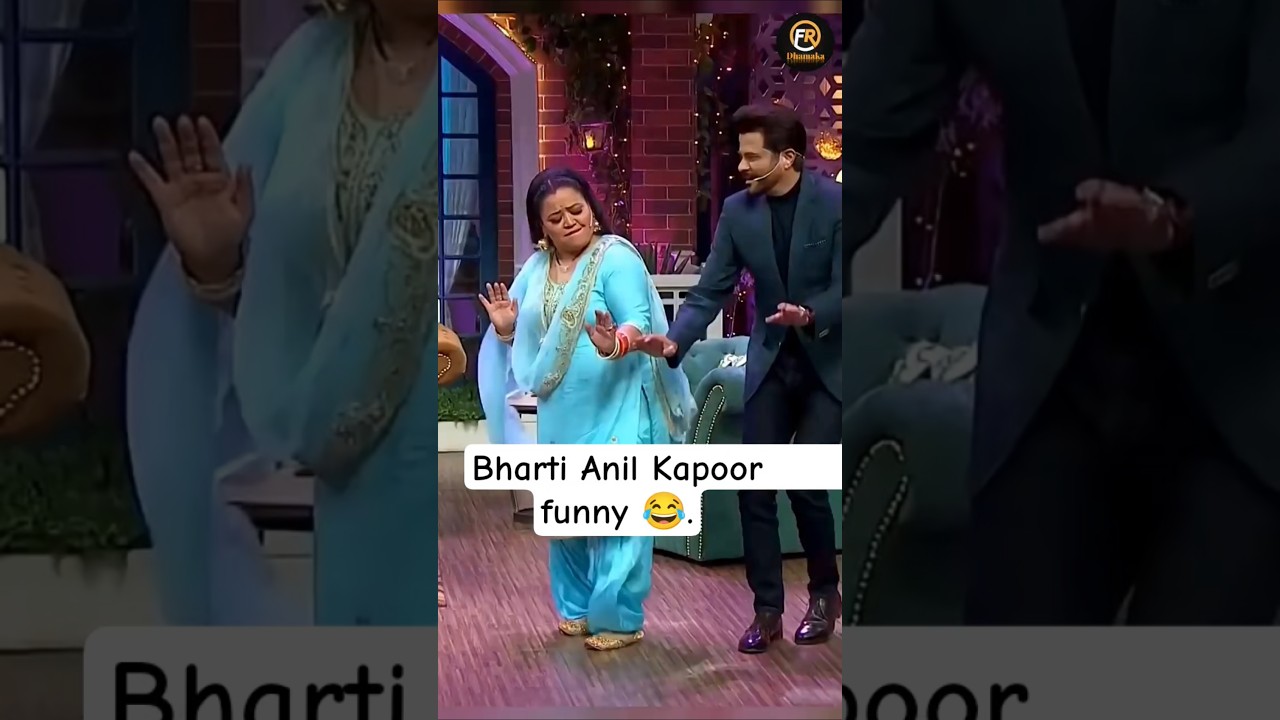 bharti fun dance with Anil Kapoor😂👌 #funny #bollywood #shortvideos