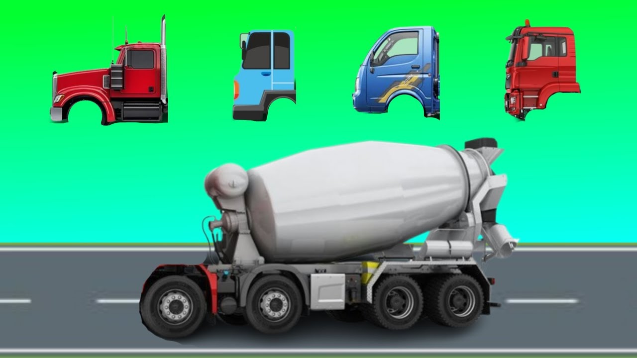 MENEBAK GAMBAR TRUK MIXER | MENEBAK KEPALA TRUK MIXER YANG BENAR ‼️
