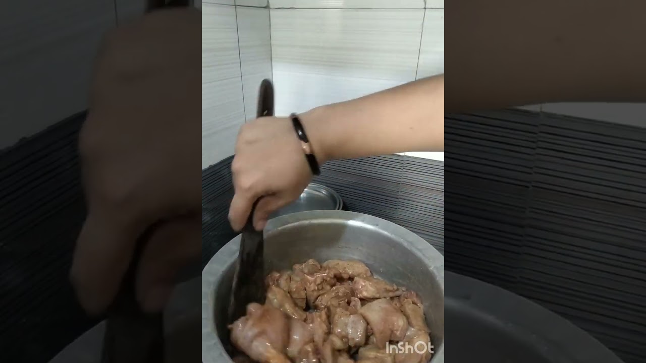 #yummy Creamy fresh cream chicken 🍗#😋👌#cooking video #
